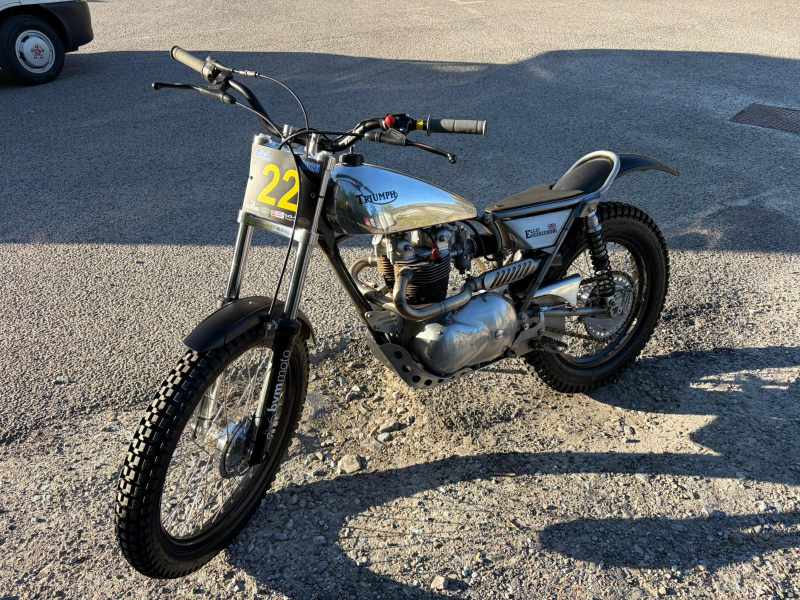 Ask Mike for next week's lottery numbers - this is bike shot with number 22 showing is proof he got a late entry